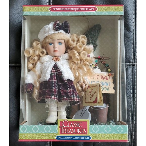 Classic Treasures - Snowman Let It Snow Special Edition Collectible Doll New - Picture 1 of 6